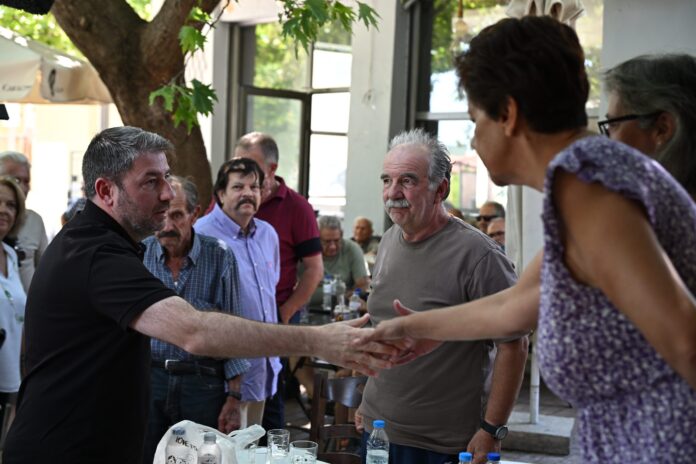 Ανδρουλάκης από τη Βοιωτία: Η κλιματική κρίση δεν είναι άλλοθι για την κυβέρνηση